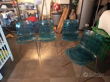 Sedie Calligaris acqua