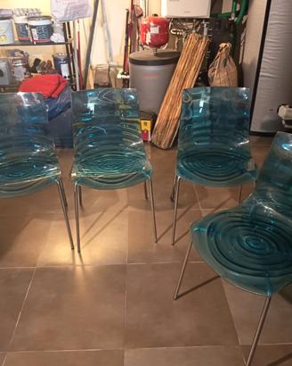 Sedie Calligaris acqua