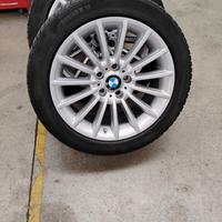 cerchi in lega BMW 18 pollici più gomme invernali 