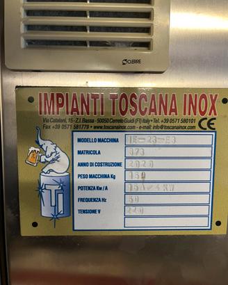 Impianto birra