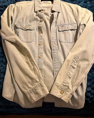 Camicia in denim (hollister)