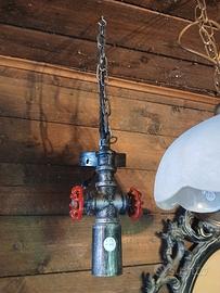 lampada stile industriale