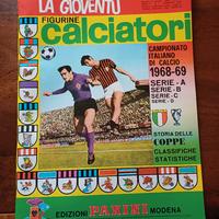 Album figurine Calciatori Panini 68/69 ex sigillat