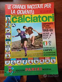 Album figurine Calciatori Panini 68/69 ex sigillat