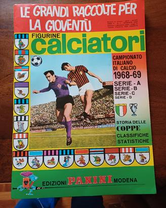 Album figurine Calciatori Panini 68/69 ex sigillat