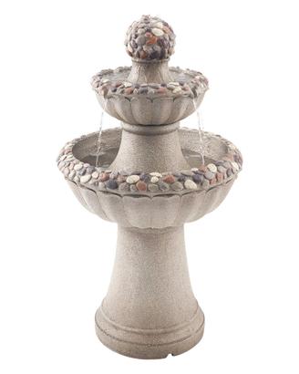Fontana e Cascata da 480 x 480 x 927mm a 2 Livelli