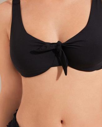 Bikini con Fiocco Tezenis Tg. 4 nero nuovo