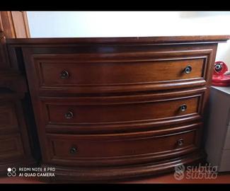  comó / cassettiera marrone scuro 