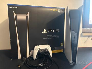 PlayStation 5 Digital edition come nuova, completa