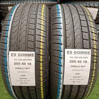 2 gomme 205 40 18 pirelli RIF1372