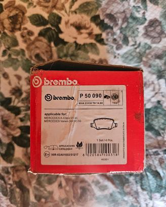 Pastiglie freni per Mercedes.