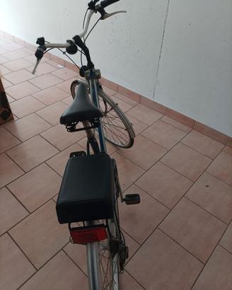 Bicicletta dona usata con seggiolino
