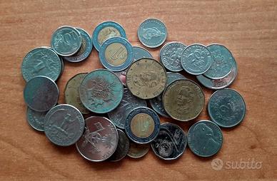 Lotto monete di tutto il mondo
