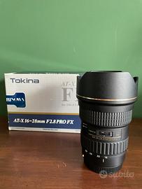 Tokina 16/28 f 2.8 per canon