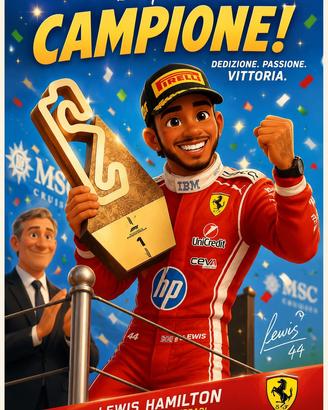 POSTER FORMATO A3 STILE DISNEY/PIXAR