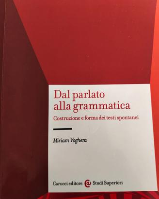 Dal parlato alla grammatica