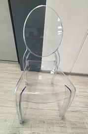 Sedie trasparenti in Polipropilene