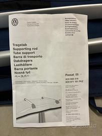 Barre di trasporto per Volkswagen Passat Variant