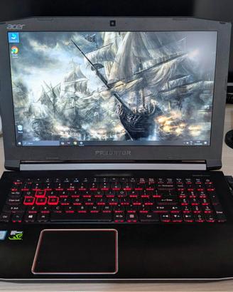 Acer Predator Helios 300 Intel Core i7 InVidia GTX