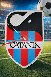 Orologio calcio Catania stampato in 3D