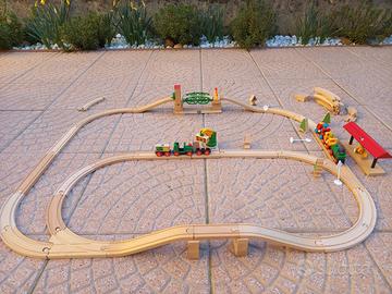 Pista in legno Brico