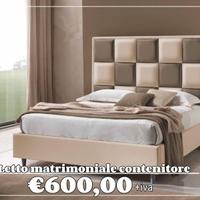 Letto matrimoniale contenitore Ma09