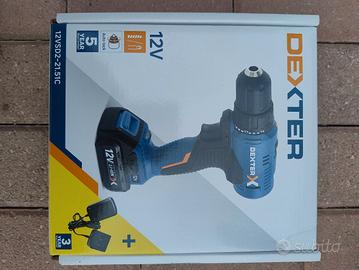 Avvitatore Dexter con batteria + caricabatterie 