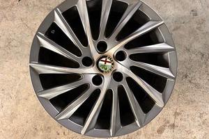 Cerchio Lega Alfa Romeo disegno Turbina