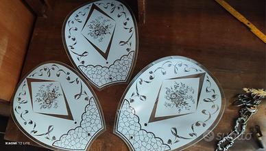 parti ricambio per lampadario vintage anni 60