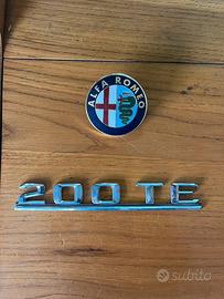 Logo ALFA ROMEO e Mercedes 200 TE