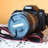 Canon eos 77d .