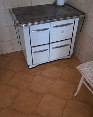 Cucina a legna (stufa) vintage ghisa