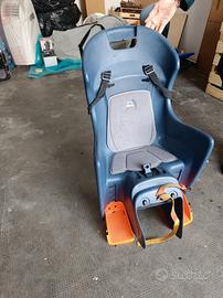 Seggiolino posteriore bici max 22 kg omologato