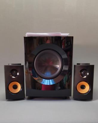 LG S73t1-W sistema home cinema 2.1 canali 300 W