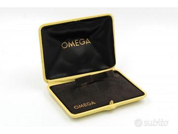 Scatola Orologio Omega Anni 50-60 Giallo Vintage