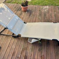 Sedia a sdraio pieghevole