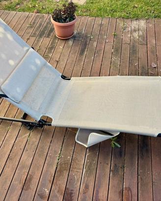 Sedia a sdraio pieghevole