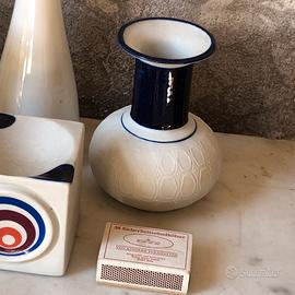 Vaso Vintage Design Space Age Capodimonte H11cm