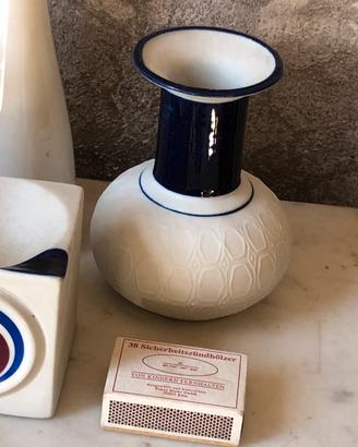 Vaso Vintage Design Space Age Capodimonte H11cm