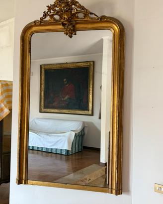 Specchiera da Camino Francese meta’ XIX