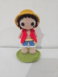 Rufy (one piece) amigurumi