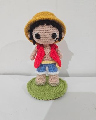 Rufy (one piece) amigurumi