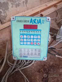 Impianto ventilazione zootecnia