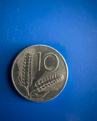 Moneta 10 lire del 1956