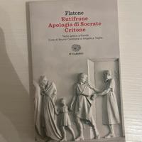 platone eutifrone, apologia di socrate, critone