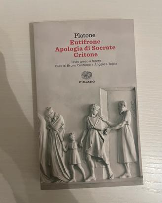 platone eutifrone, apologia di socrate, critone