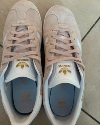 Adidas Gazzelle j 39 1/3 Rosa