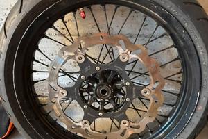 coppia cerchi gommati hm 50