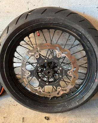 coppia cerchi gommati hm 50