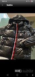 giubbotto moncler nero taglia m 